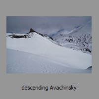 descending Avachinsky